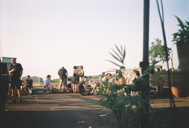 1 Banket Ostrava Dock rooftop party